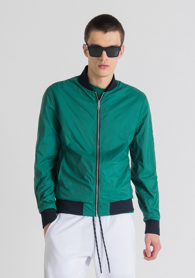 Antony Morato Green Cotton Blazer
