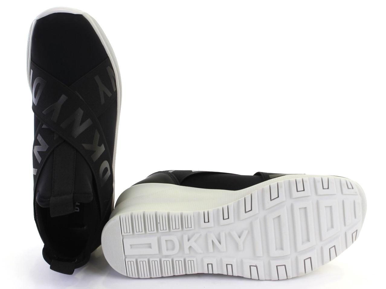 dkny leya wedge sneakers