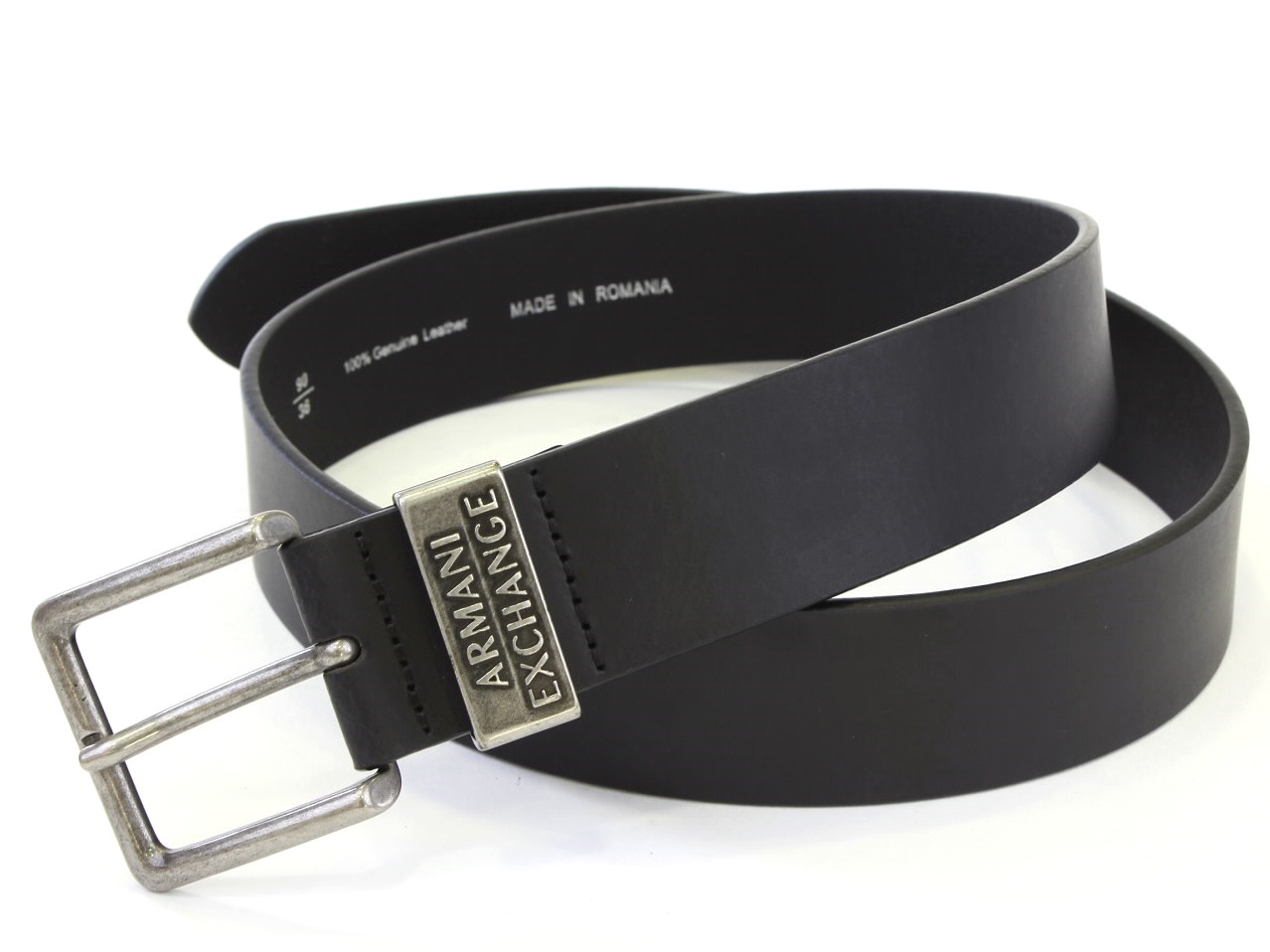Armani exchange belts online sale