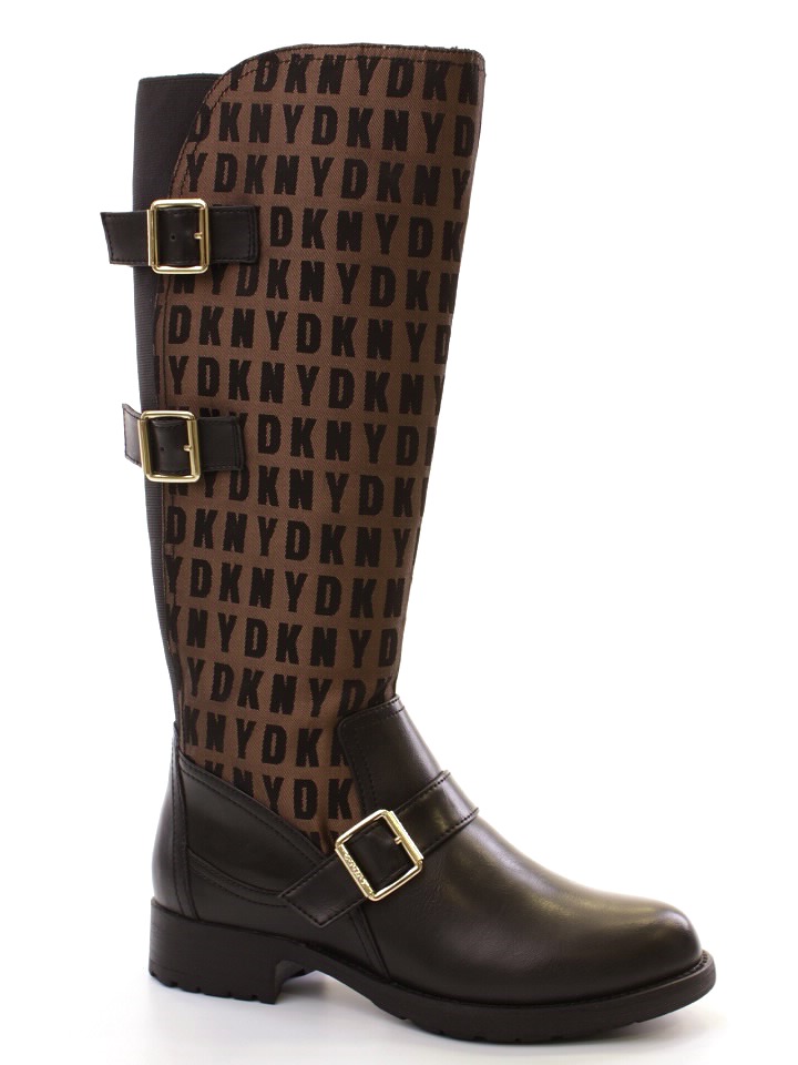dkny flat boots