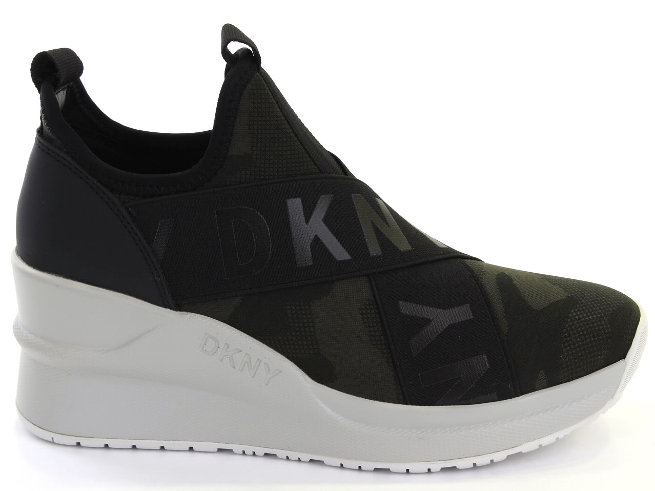 dkny leya wedge sneakers