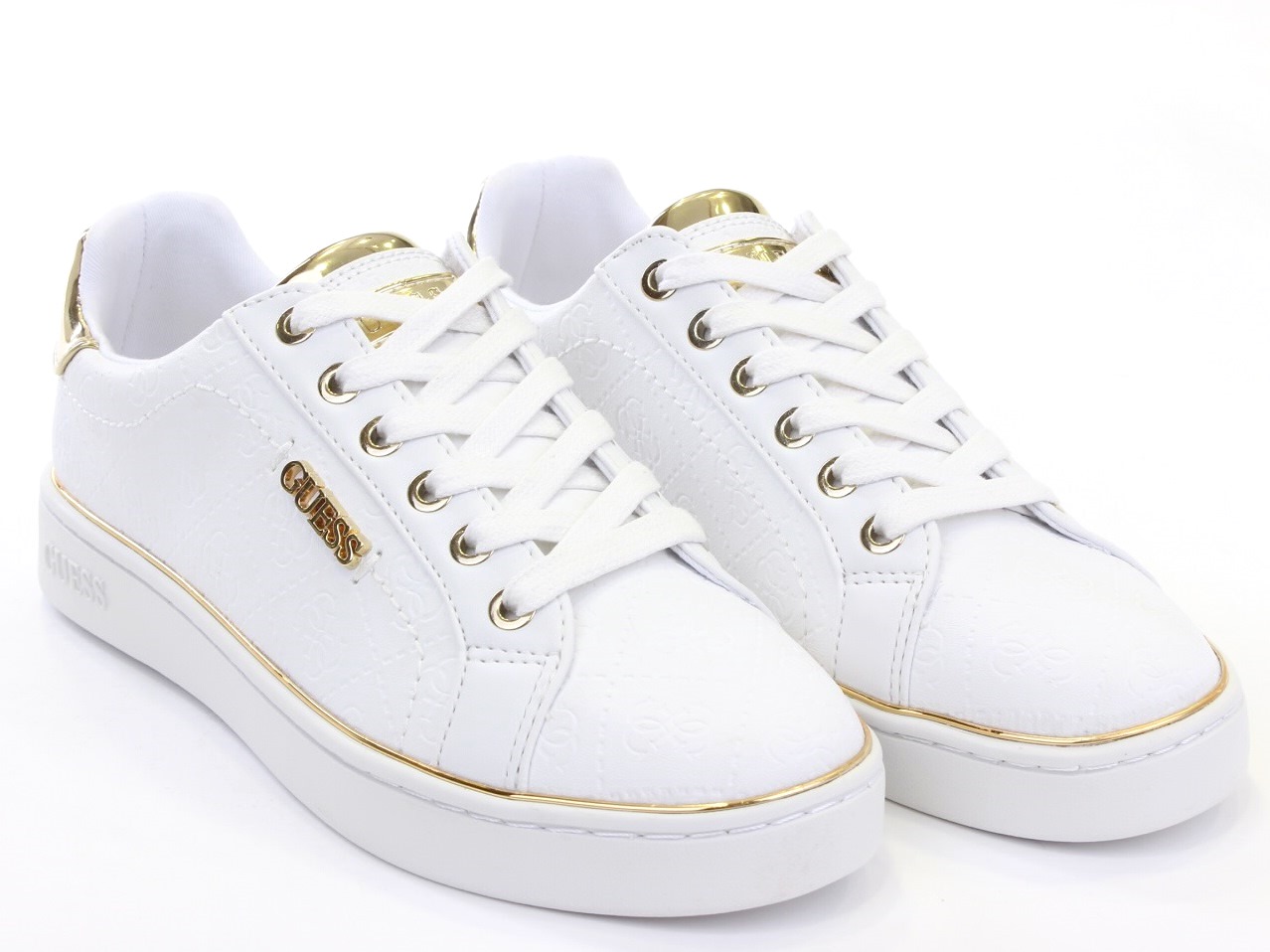 Sneakers Guess BECKIE LOGO PRINT SNEAKER 465 FL5BEK FAL12 Glispe Store