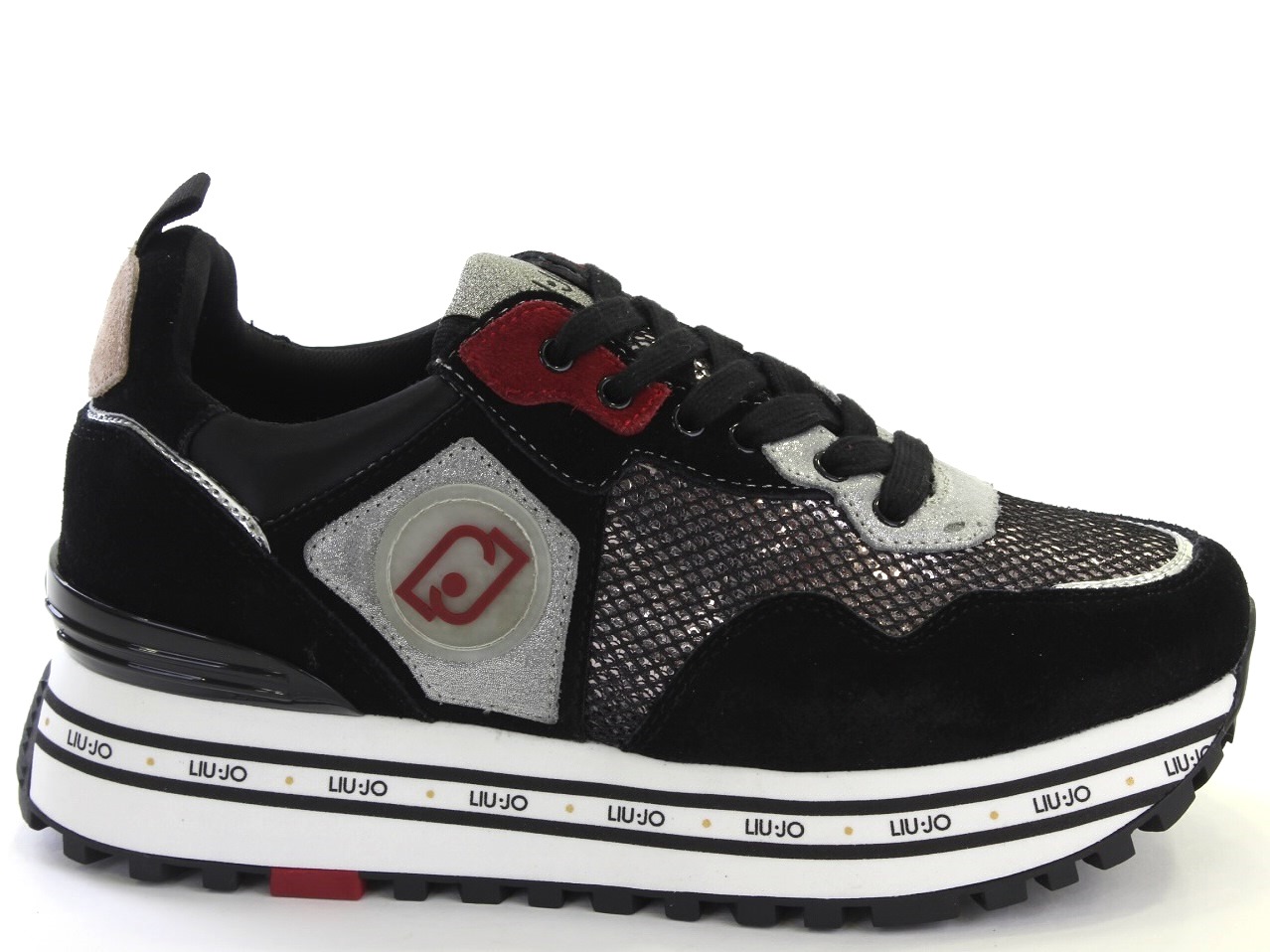 Liu Jo Sneakers Maxi Wonder 1 Sneaker Brown | The Little Green Bag
